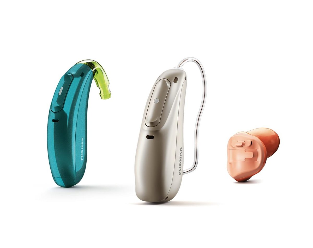 Phonak Lumity — gamme précédente, disponible en 8 coloris